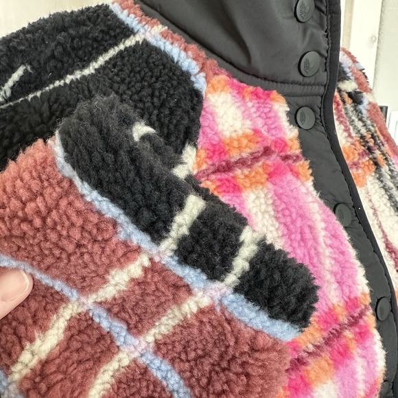 FP Movement Rocky Ridge Printed Fleece Jacket Plaid FP Movement Size XS NWOT - Picture 5 of 13